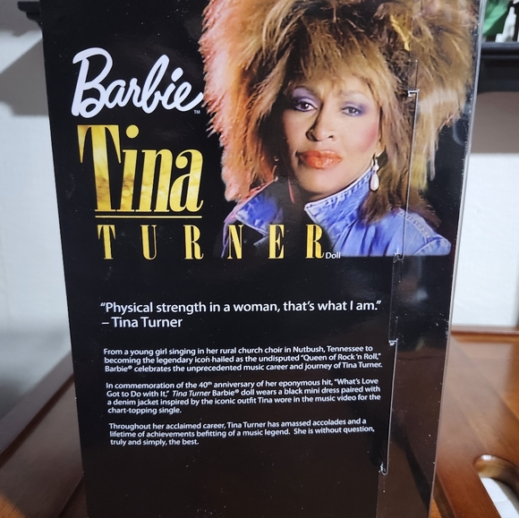 Tina Turner barbie with picture - Picture 2 of 6